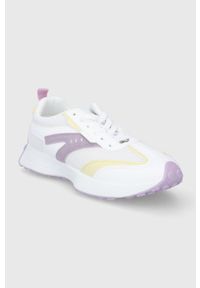 Answear Lab buty kolor fioletowy. Nosek buta: okrągły. Zapięcie: sznurówki. Kolor: fioletowy. Materiał: guma