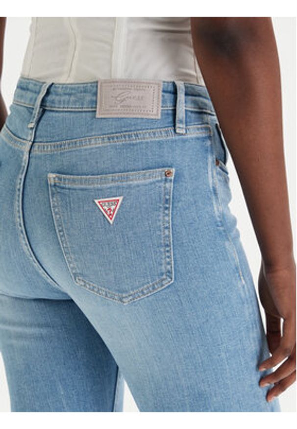 Guess Jeansy W6RA0L D6882 Niebieski. Kolor: niebieski