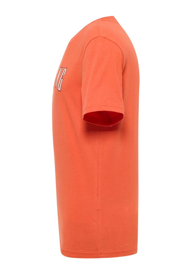 Męski T-Shirt Mustang Style Austin Burnt Ochre 1016266 7105