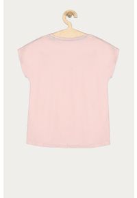 Pepe Jeans - T-shirt dziecięcy Nuria 128-180 cm. Okazja: na co dzień. Kolor: różowy. Materiał: bawełna, dzianina. Wzór: aplikacja. Styl: casual #3