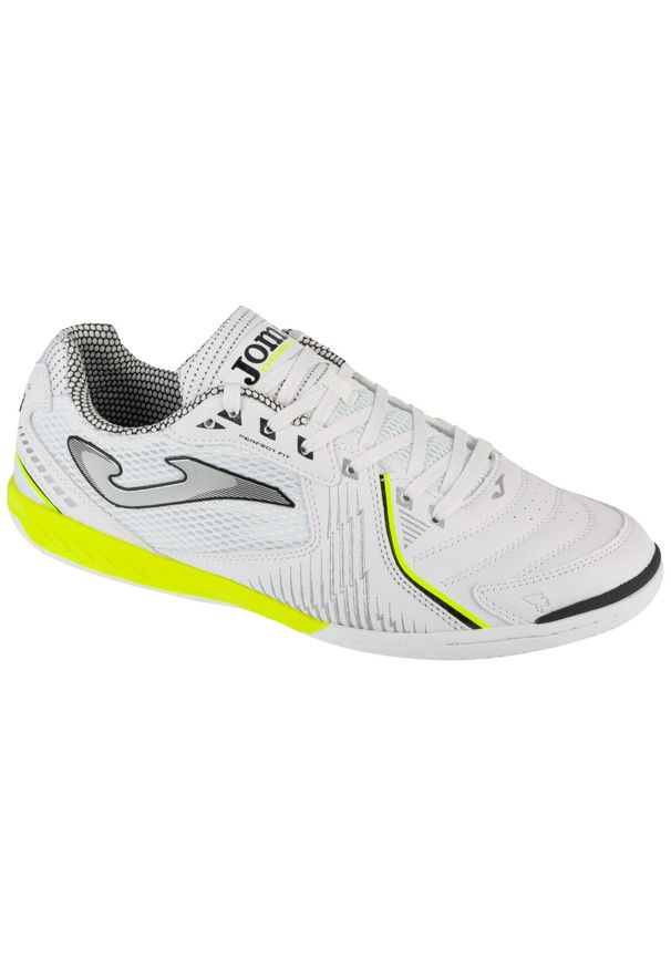 Joma - Buty halowe do piłki nożnej męskie, Dribling 25 DRIS IN. Kolor: biały. Sport: piłka nożna