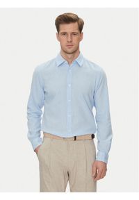JOOP! Jeans Koszula 15 JJSH-92Hanson2K-W 30045977 Błękitny Regular Fit. Kolor: niebieski. Materiał: bawełna