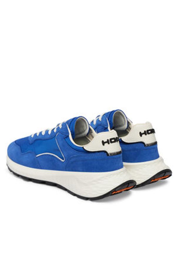 HOFF Sneakersy City MkII 12635414 Niebieski. Kolor: niebieski. Materiał: zamsz, skóra