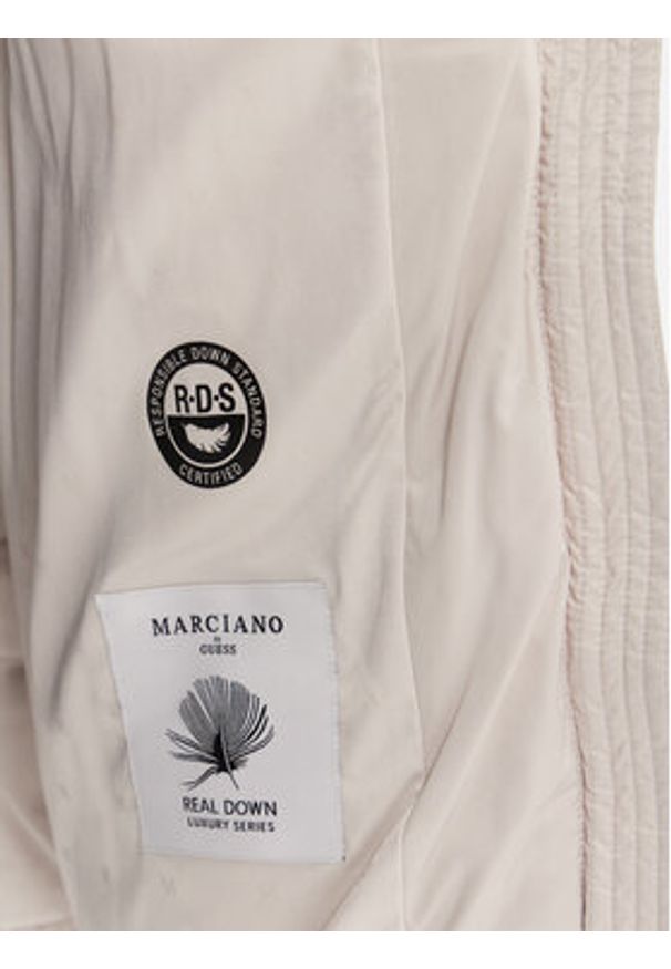 Marciano Guess Płaszcz zimowy 5BGL38 7374A Beżowy Regular Fit. Kolor: beżowy. Materiał: syntetyk. Sezon: zima