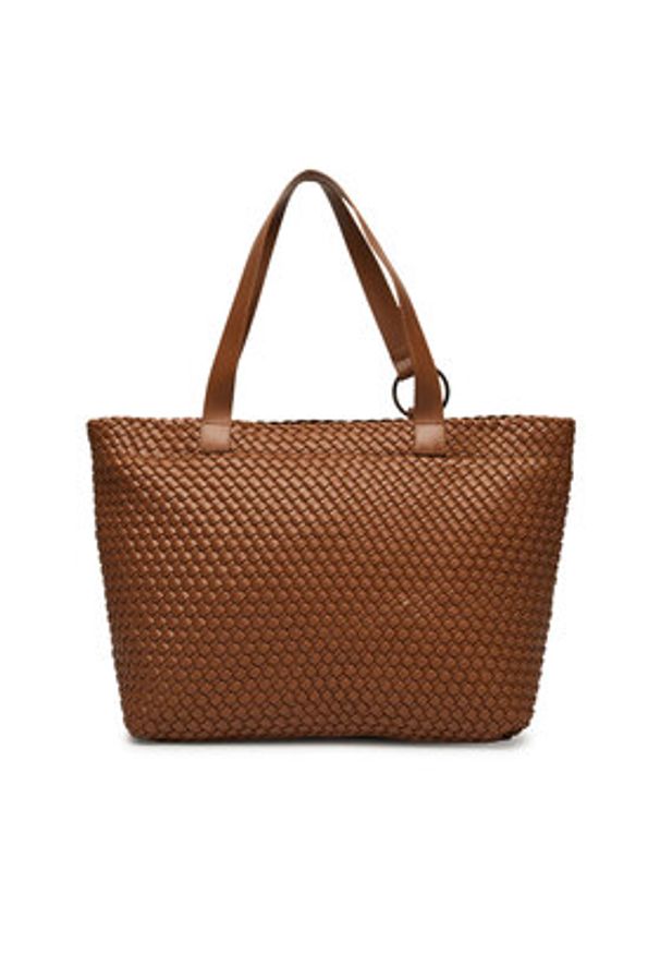 VALENTINO - Valentino Torebka Shantel VBS8Y601 Brązowy. Kolor: brązowy. Materiał: skórzane