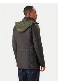 Barbour Kurtka przejściowa Corbridge MWX0340OL71 Zielony Tailored Fit. Kolor: zielony. Materiał: bawełna #8