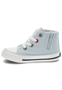 Big-Star - Niebieskie Trampki Big Star Dziecięce Buty Z Suwakiem. Kolor: niebieski. Materiał: materiał. Szerokość cholewki: normalna. Wzór: aplikacja #3