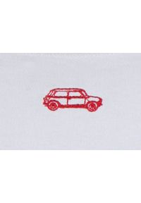 Bawełniany T-Shirt, Męski - Brave Soul - Retro Auta - Biały. Okazja: na co dzień. Kolor: biały. Materiał: bawełna. Wzór: nadruk. Sezon: wiosna, lato. Styl: retro #6