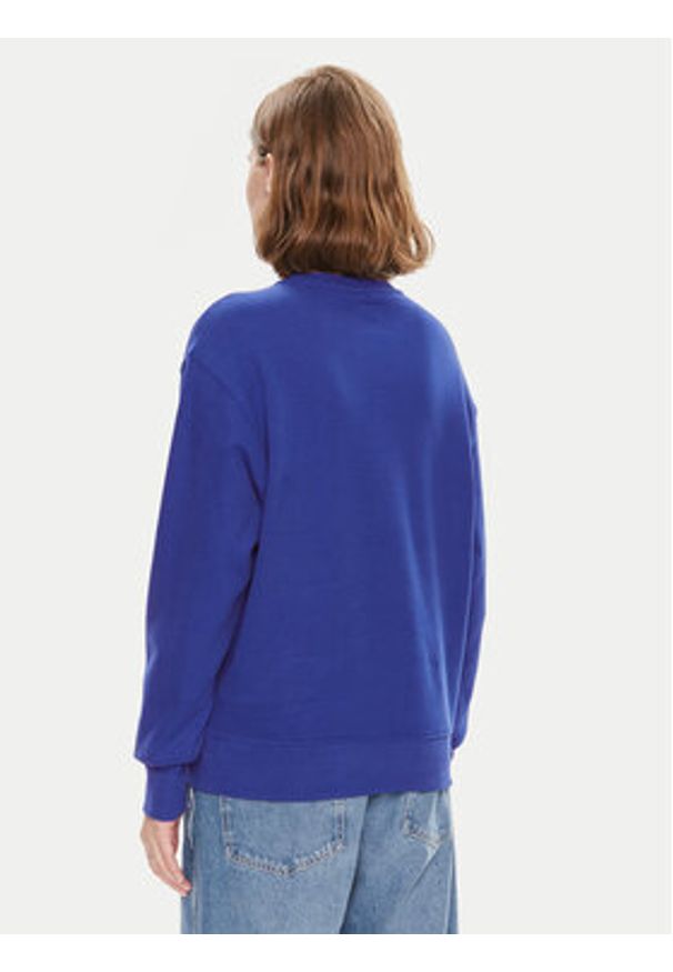 Mustang Bluza Bea 1014623 Niebieski Regular Fit. Kolor: niebieski. Materiał: bawełna