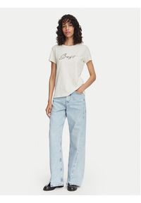 BOSS T-Shirt C_Elove_5 50566827 Beżowy Slim Fit. Kolor: beżowy. Materiał: bawełna #3