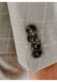 Pako Lorente - PAKO LORENTE - Wełniany garnitur męski w kratkę. Materiał: wełna. Wzór: kratka #3