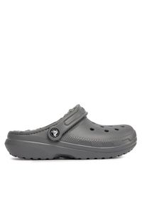 Crocs Klapki Classic Lined Clog 203591 Szary. Kolor: szary