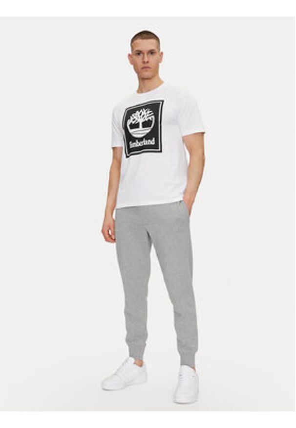 Timberland Spodnie dresowe TB0A5V5Q Szary Regular Fit. Kolor: szary. Materiał: bawełna