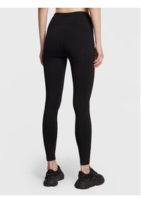 DKNY Sport Legginsy DP1P1965 Czarny Slim Fit. Kolor: czarny. Materiał: bawełna. Styl: sportowy #4