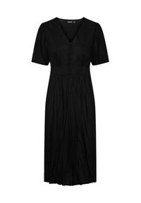 Pieces Sukienka codzienna 17133688 Czarny Regular Fit. Okazja: na co dzień. Kolor: czarny. Materiał: wiskoza. Typ sukienki: proste. Styl: casual #5
