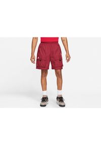 Nike - Spodenki męskie nike air jordan woven jumpman shorts team red. Kolor: czerwony. Długość: krótkie. Sezon: lato #1