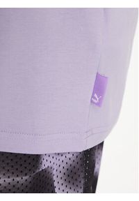 Puma T-Shirt 8ENJAMIN 539821 Fioletowy Relaxed Fit. Kolor: fioletowy. Materiał: bawełna #4