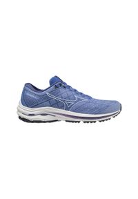 Buty do biegania damskie Mizuno WaveInspire18. Kolor: niebieski. Model: Mizuno Wave #1