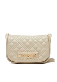 Love Moschino - LOVE MOSCHINO Torebka JC4139PP1MLA0110 Écru. Kolor: kremowy. Materiał: skórzane #4
