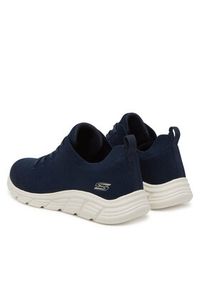skechers - Skechers Sneakersy Bobs B Flex Lo-Graceful Stride 117591/NVY Granatowy. Kolor: niebieski. Materiał: materiał