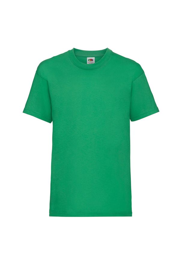 FRUIT OF THE LOOM - Koszulka Dziecięca Valueweight. Kolor: zielony