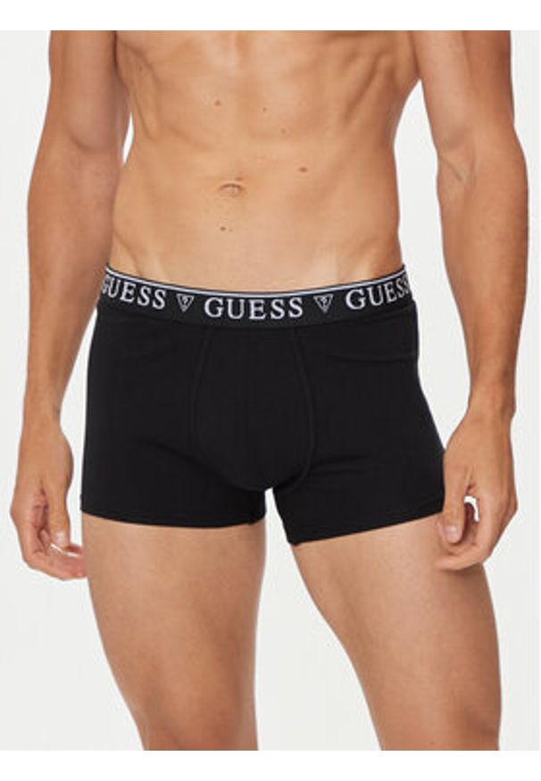 Guess Komplet 5 par bokserek U4YG16 K6YW1 Czarny. Kolor: czarny. Materiał: bawełna