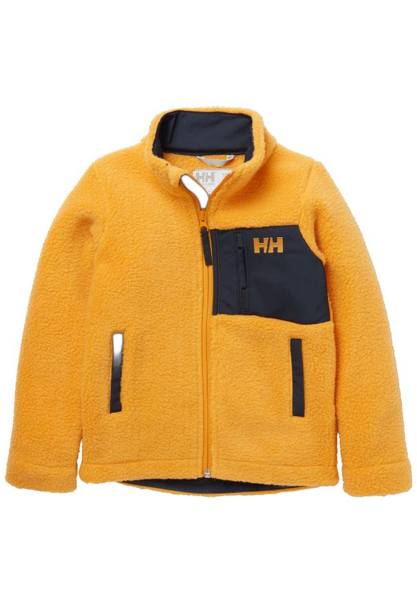 Polar dla dzieci Helly Hansen Champ Pile. Kolor: żółty. Materiał: polar