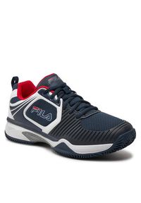 Fila Buty do tenisa Veloce Men FTM24103 Granatowy. Kolor: niebieski. Materiał: materiał. Sport: tenis #3