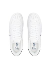 Polo Ralph Lauren Sneakersy 809913420001 Biały. Kolor: biały. Materiał: skóra #5
