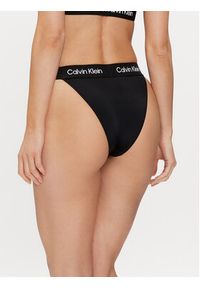 Calvin Klein Swimwear Dół od bikini KW0KW02351 Czarny. Kolor: czarny. Materiał: syntetyk #4