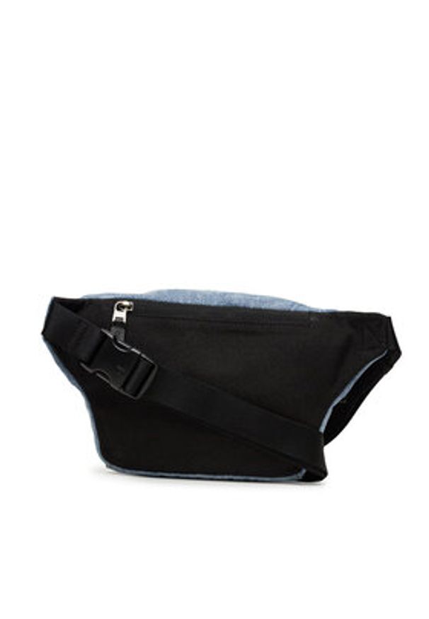 Calvin Klein Saszetka nerka Ckj Denim Waistbag LV04G3149G Błękitny. Kolor: niebieski. Materiał: materiał