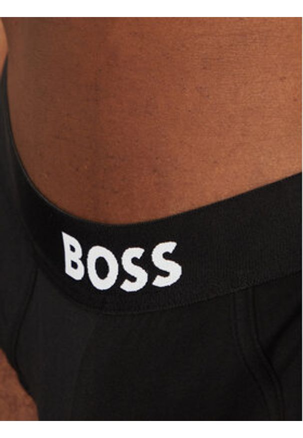 BOSS Komplet slipów Hipbr 3P Boss One 50546561 Czarny. Kolor: czarny. Materiał: bawełna