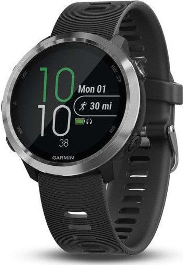 GARMIN - Zegarek sportowy Garmin Forerunner 645 Music Czarny (010-01863-30). Kolor: czarny. Styl: sportowy