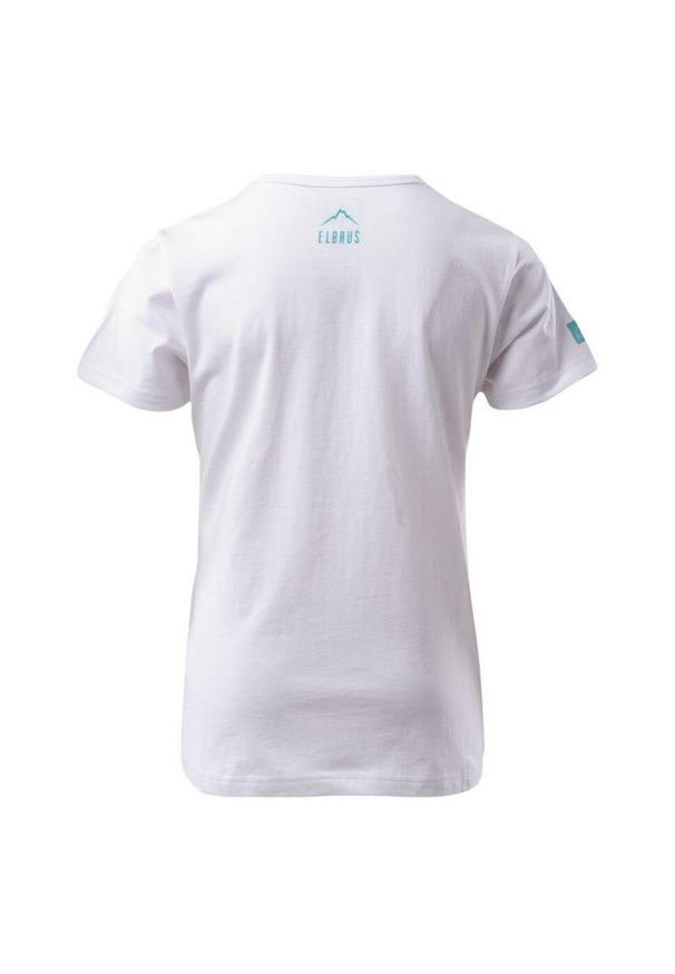 Elbrus - T-Shirt Dla Dziewczynki Karit. Kolor: biały. Sport: turystyka piesza
