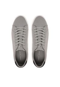 TOMMY HILFIGER - Tommy Hilfiger Tenisówki Vulc Core FM0FM05688 Szary. Kolor: szary. Materiał: materiał #2