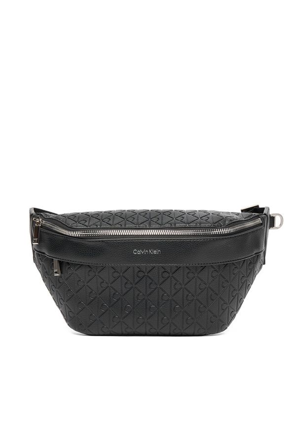 Saszetka nerka Calvin Klein. Kolor: czarny