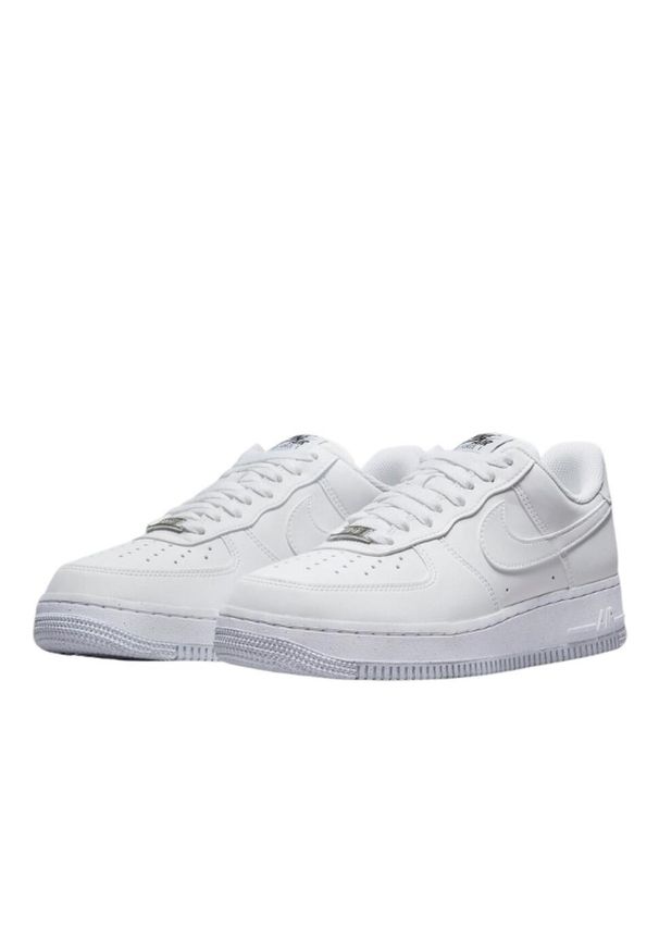 Nike - Buty do chodzenia dla dorosłych Air Force 1 Low Next Nature White Metallic Grey. Kolor: biały. Materiał: syntetyk, tkanina, skóra, materiał. Model: Nike Air Force. Sport: turystyka piesza