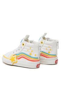 Vans Sneakersy Sk8-Hi Zip Rainbow Star VN000BVNAHP1 Biały. Kolor: biały. Model: Vans SK8 #2