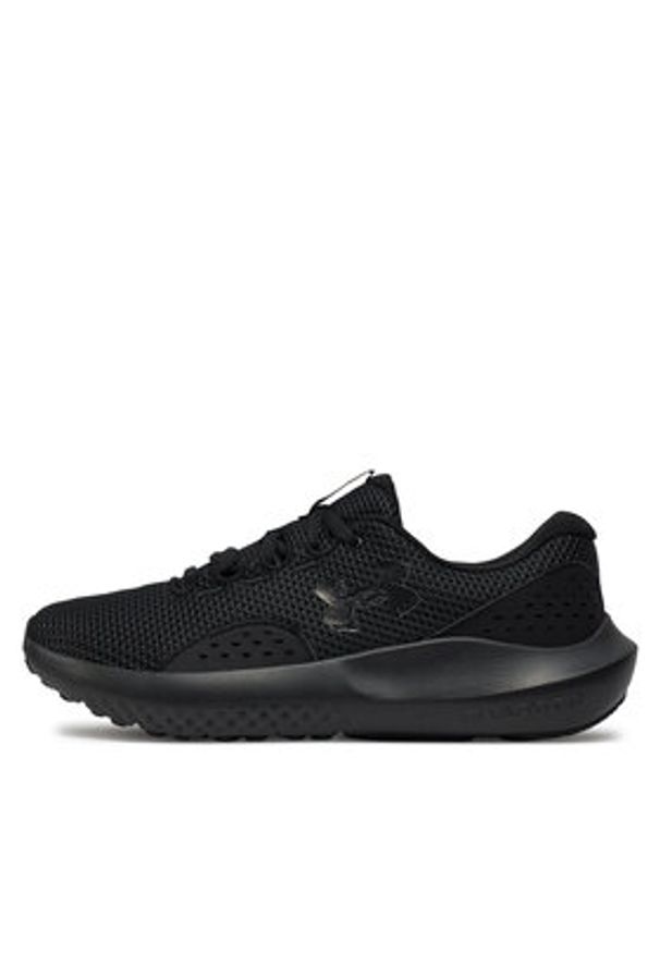 Under Armour Buty do biegania Ua W Charged Surge 4 3027007-002 Czarny. Kolor: czarny. Materiał: materiał