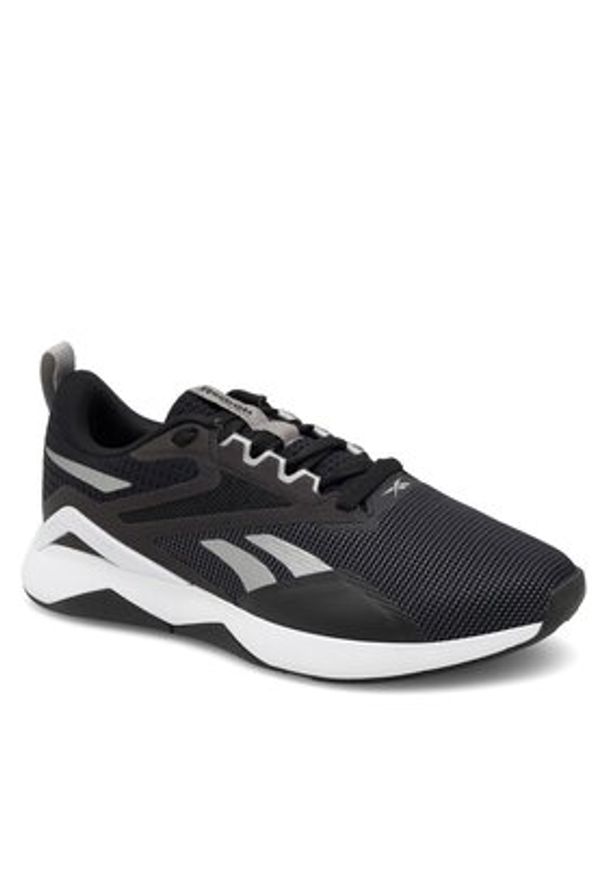 Reebok Buty na siłownię Nanoflex TR 2.0 IE2113 Czarny. Kolor: czarny. Materiał: materiał. Sport: fitness