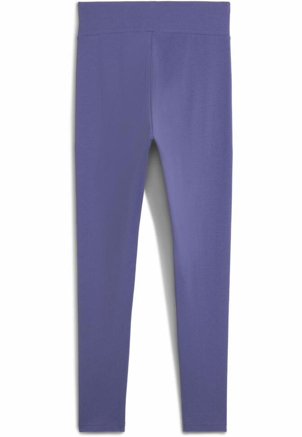 Puma - Damskie legginsy HER z wysokim stanem PUMA Blue Crystal. Stan: podwyższony. Kolor: niebieski