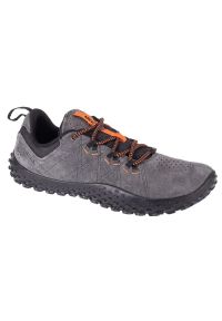 Buty Merrell Wrapt M J036009 szare. Okazja: na co dzień. Zapięcie: sznurówki. Kolor: szary. Materiał: tkanina, zamsz, skóra, guma #3