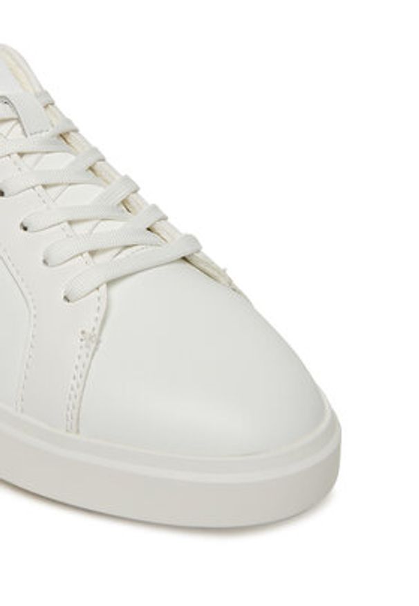 Calvin Klein Sneakersy Low Pro Cups Lth Mg HW0HW02823 Biały. Kolor: biały. Materiał: skóra