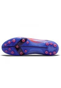 Buty piłkarskie Nike Superfly 8 Pro Km Ag M DJ3978-506 fioletowy-niebieski niebieskie. Kolor: fioletowy, wielokolorowy, niebieski. Materiał: materiał. Szerokość cholewki: normalna. Sezon: zima. Sport: piłka nożna #3