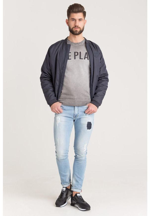 Sweter Ice Play z okrągłym kołnierzem, w kolorowe wzory