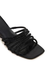 MICHAEL Michael Kors Klapki Haisley 40T5HSMS1S Czarny. Kolor: czarny. Materiał: skóra #6