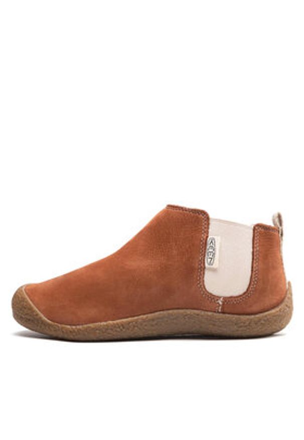 keen - Keen Sztyblety Mosey Chelsea Leather 1026826 Brązowy. Kolor: brązowy. Materiał: skóra, nubuk