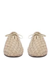 Gino Rossi - GINO ROSSI Półbuty EO-26SS02 Beżowy. Kolor: beżowy. Materiał: zamsz, skóra #2