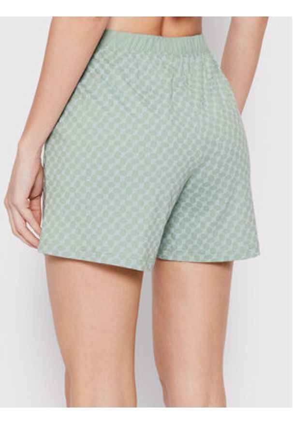 JOOP! Szorty piżamowe 644102 Zielony Regular Fit. Kolor: zielony. Materiał: bawełna