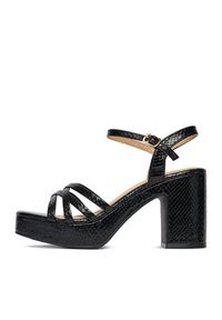 DeeZee Sandały CEO-LCCC1511-1 Czarny. Kolor: czarny. Materiał: materiał #4